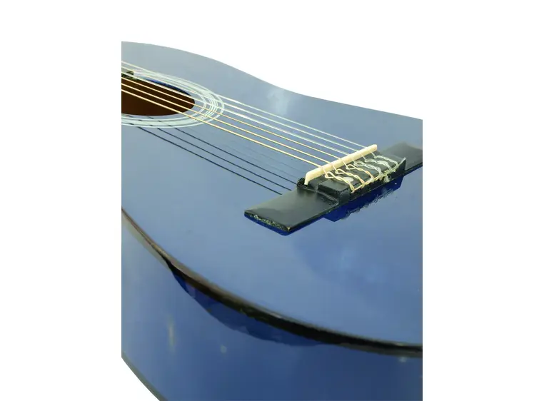 DIMAVERY AC-303 Classic Guitar 3/4, blue 